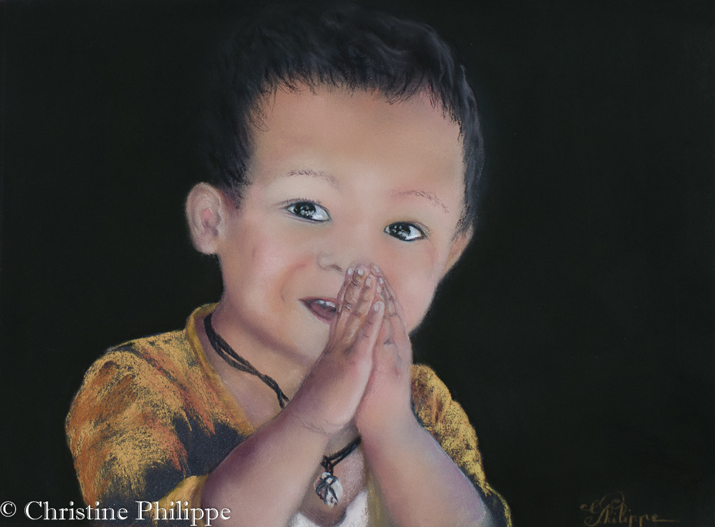 Namasté petit indien