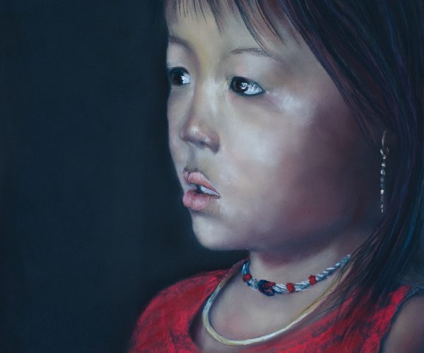 Petite fille du Vietnam